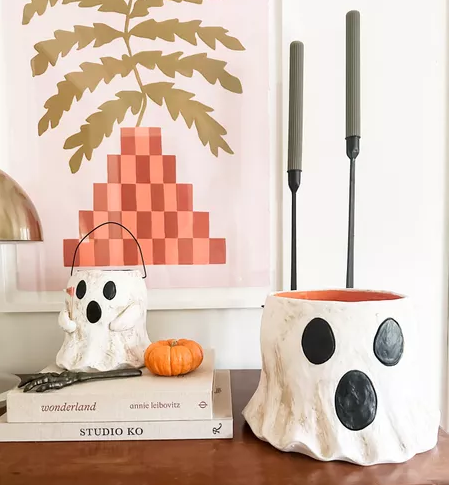 🔥Early Halloween Sale !!! -Handmade Halloween Adorable Ghost Buckets（BUY 2 GET FREE SHIPPING)