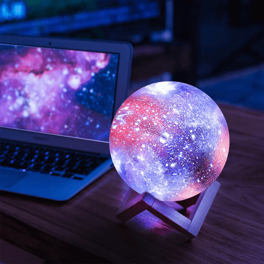 🌌Galaxy Moon Lamp, Buy 2 Free Shipping.