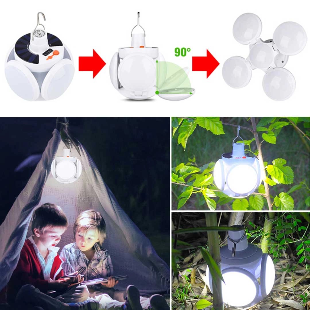 2025✨Letzter Tag 49 % Rabatt🔥2 in 1 Faltbare Solarlampe