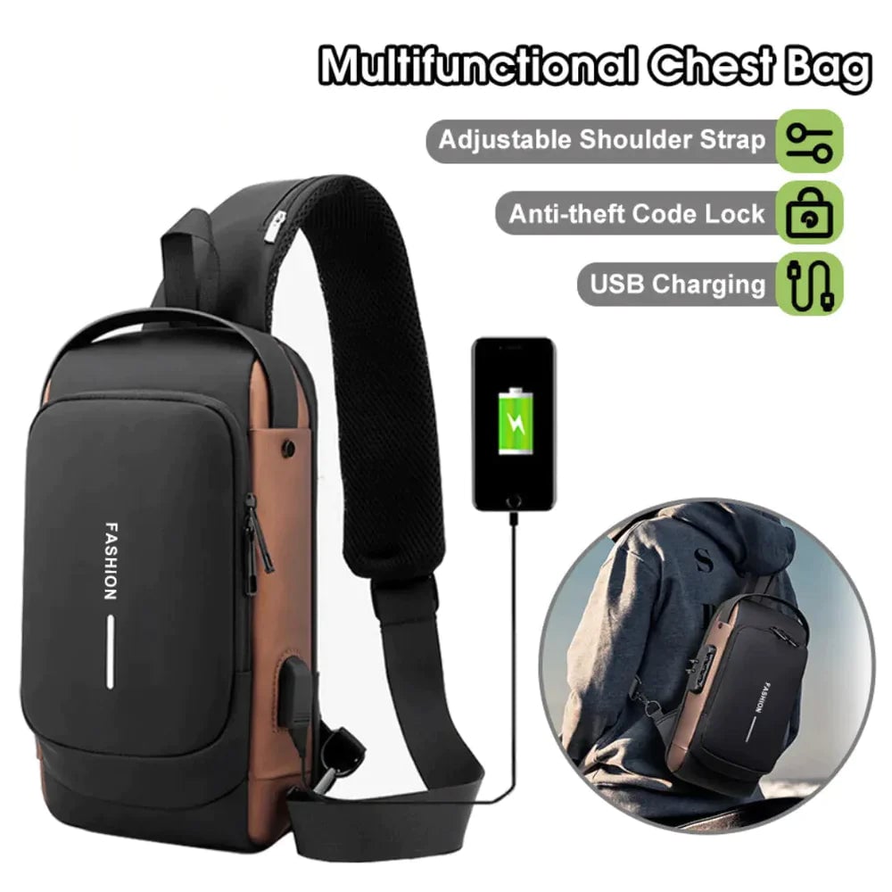 🔥LAST DAY SALE 50% OFF - Multifunctional  Anti-theft Chest Bag