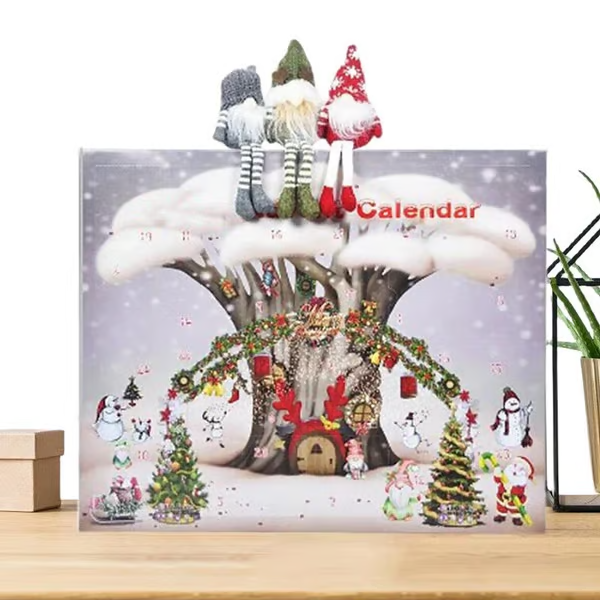 💥Christmas Sale 57% Off -🎅2024 Gnome Advent Calendar