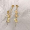 🌊Summer Hot Sale 48% OFF🌊 -Gold Plated Dainty Vivid Butterfly Tassel Earrings