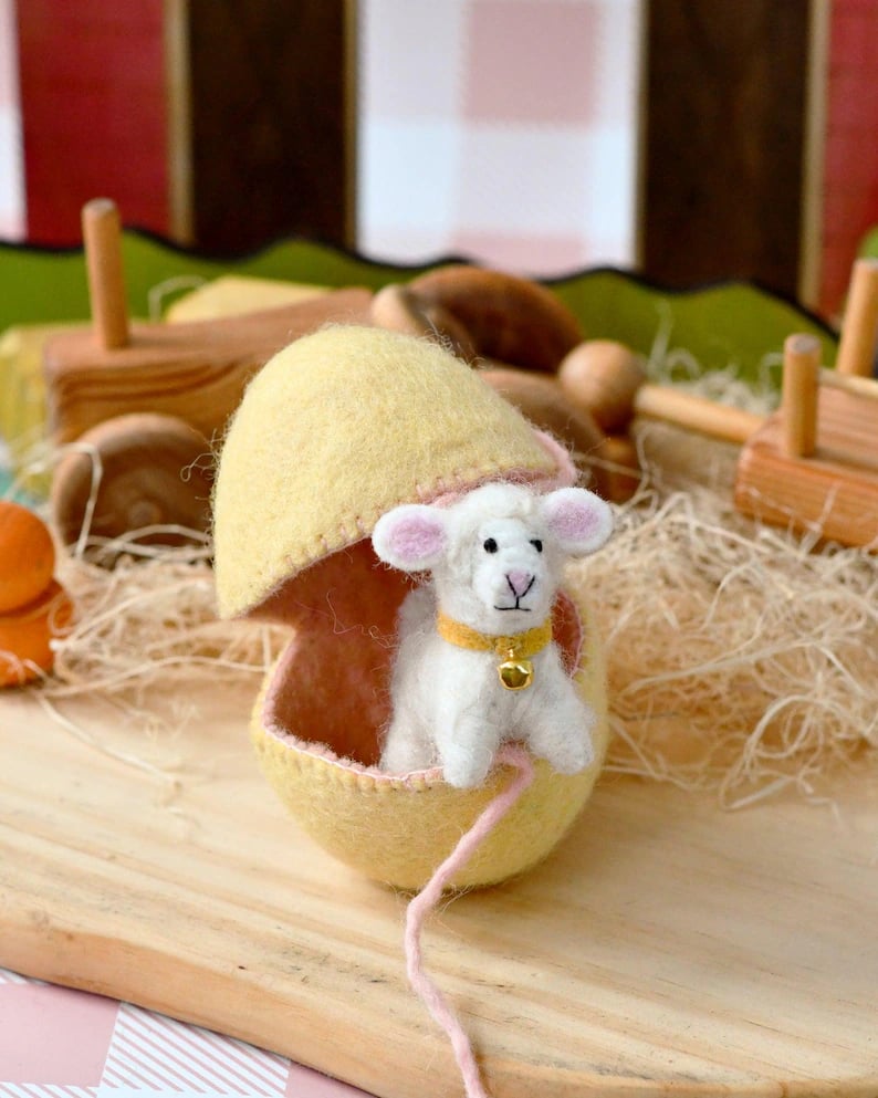 🐣New Easter Arrivals - Surprise Easter Egg from Wool Felt