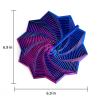 🌀3D-Printed Fractal Fidget Polygon