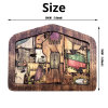 Handcrafted Wooden Nativity Scene Puzzle Set