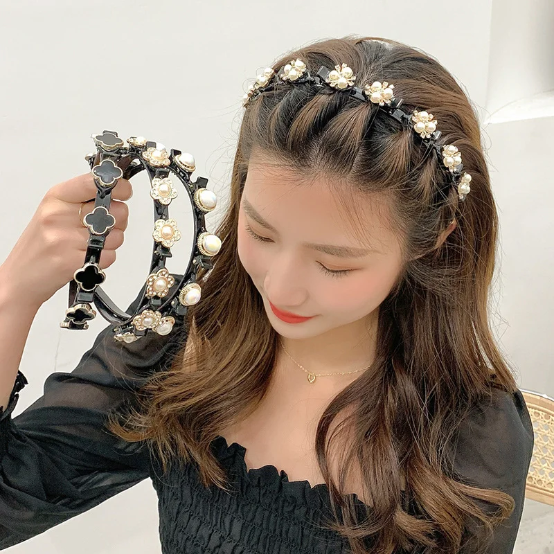 (SUMMER HOT SALE 🔥50% OFF) Double Bangs Hairstyle Hairpin, Buy 5 Get 40% OFF & Free Shipping