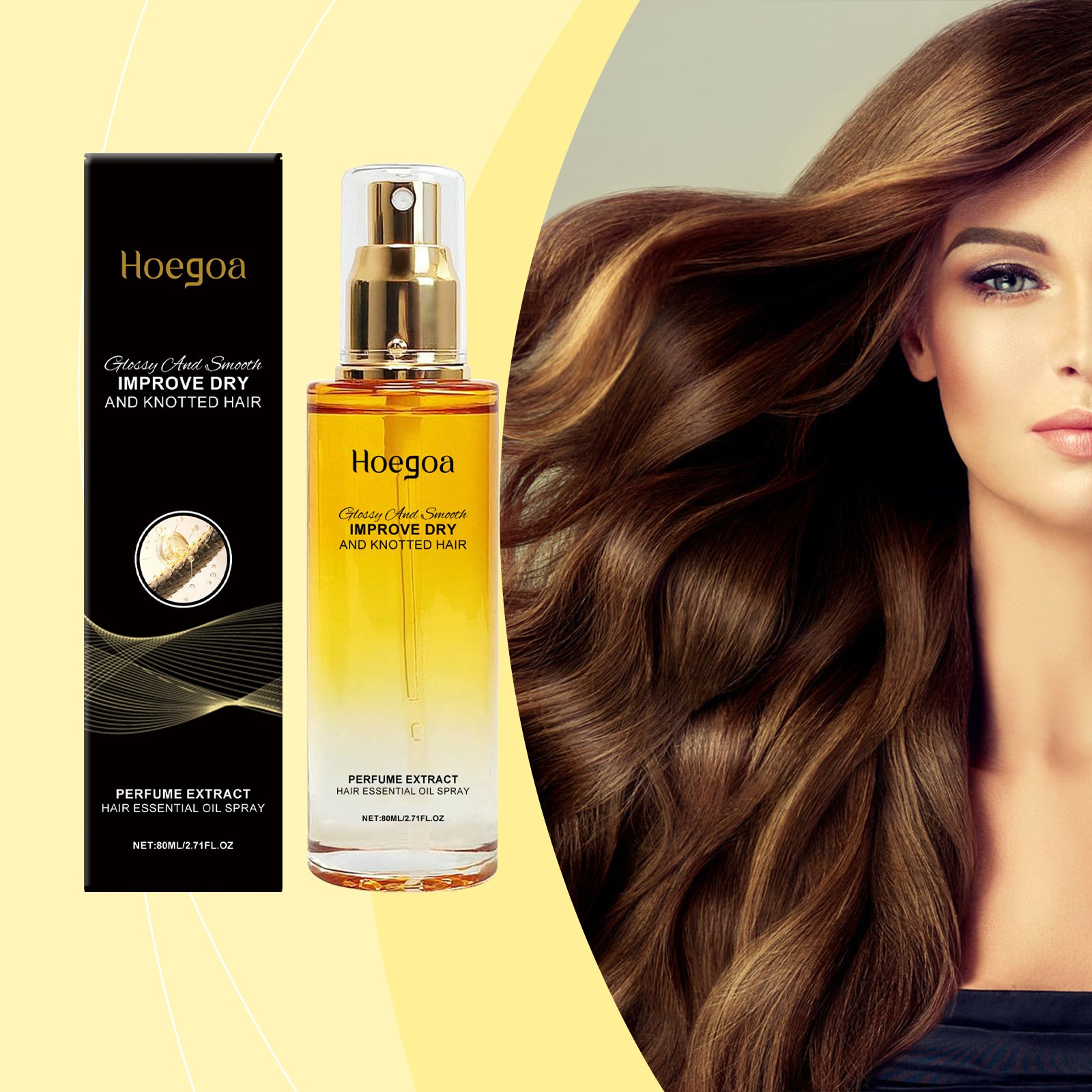 ⏰LAST DAY SALE 50% OFF💥Hoegoa 80ml Conditioning Oil Spray Scalp