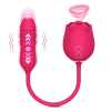 Rose Toy Vibrator Female Telescopic Egg Jumping Tongue Licker Sex Toys