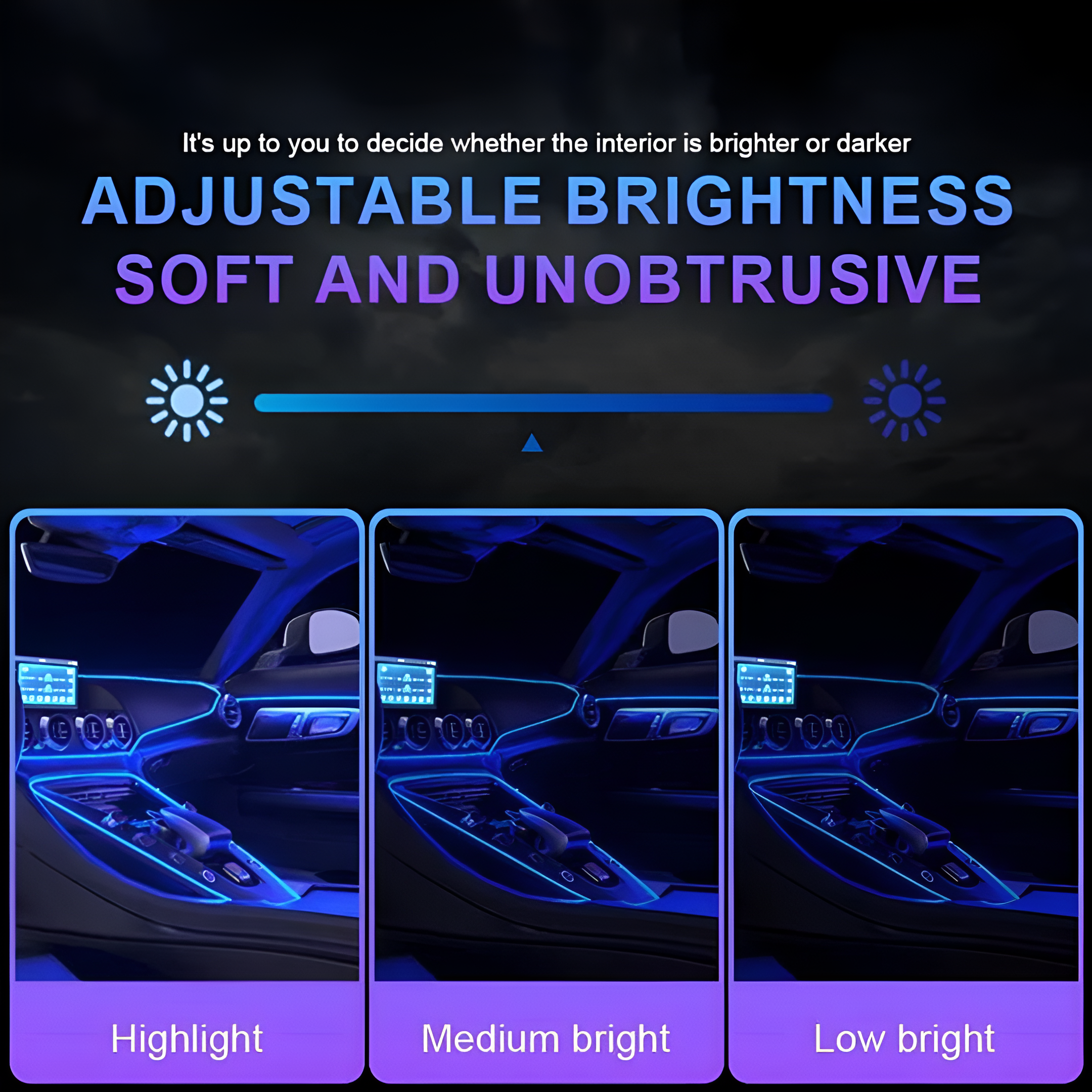 🎄🎅Christmas Presale - 49% OFF-✨Car Interior LED Lights