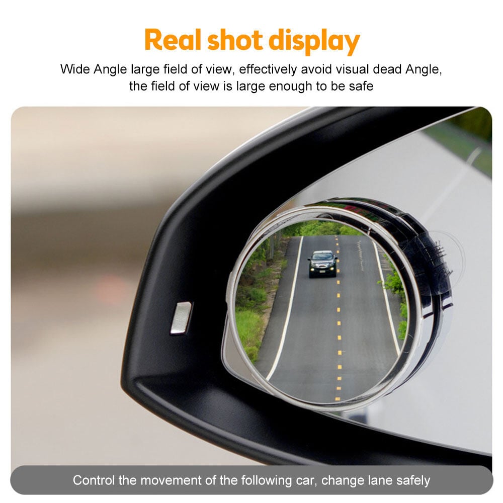 🔥Last Day Promotion 50% OFF🔥Suction Cup Car Convex Blind Spot Mirror (1 Set / 2 Pcs)