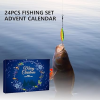 (🎄Christmas Hot Sale - 49% OFF) 🎅24Pcs Fishing Lures Christmas Advent Calendar