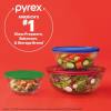 Pyrex Glass, 3-Piece, 3 PC Mixing Bowl Set