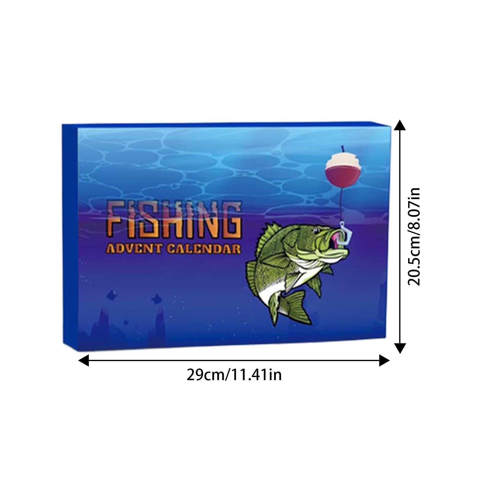 🎄TikTok Christmas Sale -70% OFF✨Fishing Lures Advent Calendar