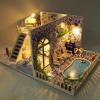 House Handwork Assembled Model-Santorini-FREE SHIPPING