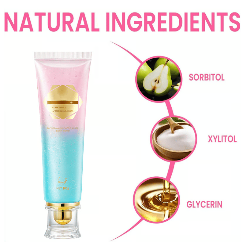 ✨ 🦷 Niacinamide Whitening Toothpaste - For Healthier, Whiter Teeth!