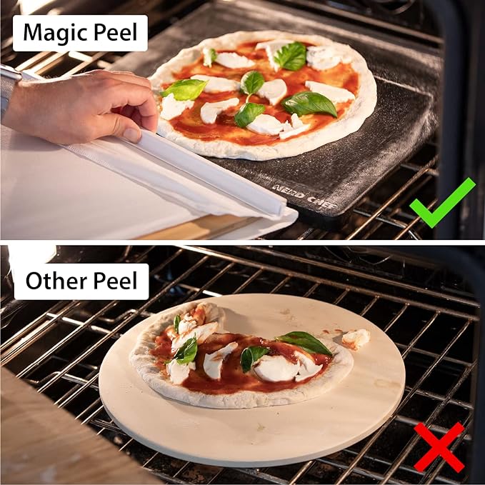 🎄Early Christmas 50% OFF🎄 Sliding Pizza Peel- Pizza Paddle with Handle