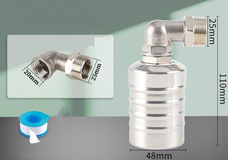 304 stainless steel completely automatic water level control floating valve