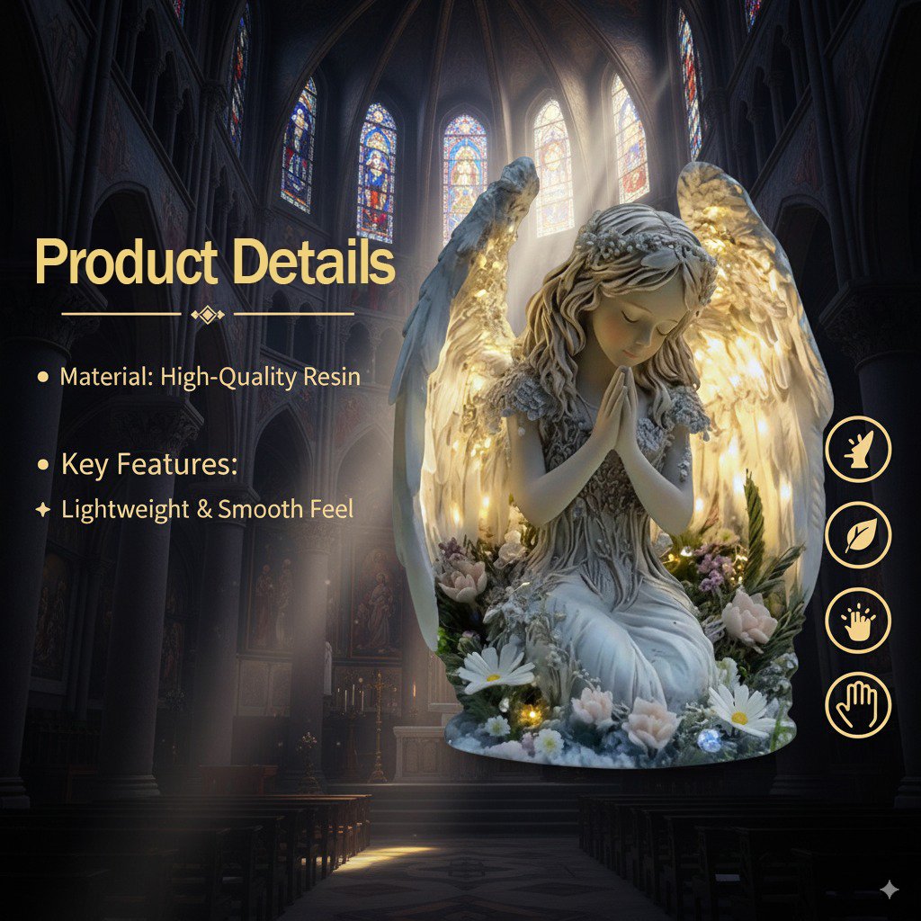 🔥Last Day Promotion 50% OFF🔥Guardian Angel With Light