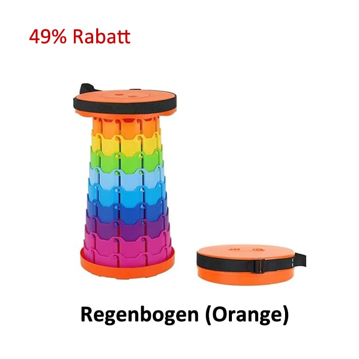 🔥Robusten, zusammenklappbaren, tragbaren Hocker