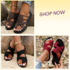 🔥Summer Sizzler Sale 50%✨2024 Women's Hollow Mesh Slide Sandals