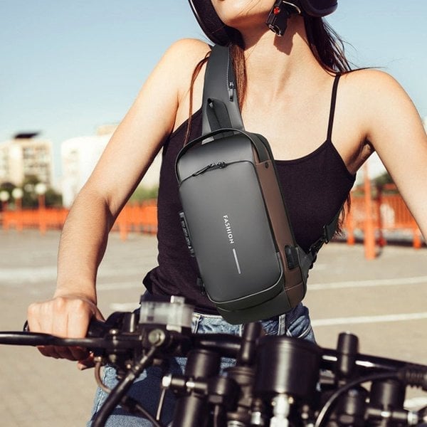 🔥Hot Sale 49% OFF🔥USB charging sport sling  Anti-theft shoulder bag(Buy 2 Free Shipping)