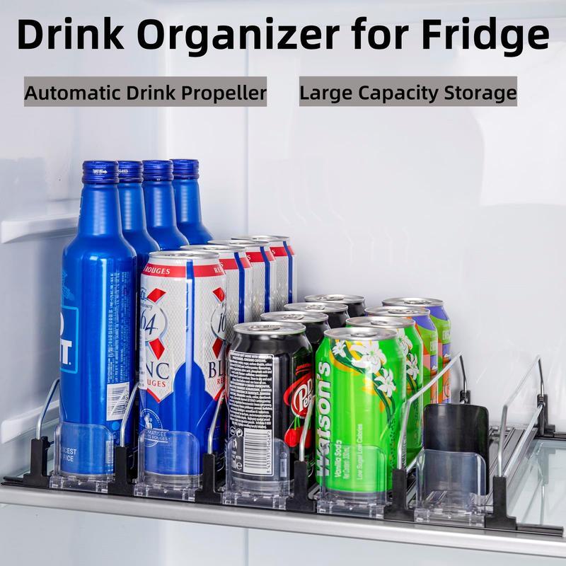 🔥Last Day Promotion - 70% OFF🎁🥤Drink Organizer for Fridge