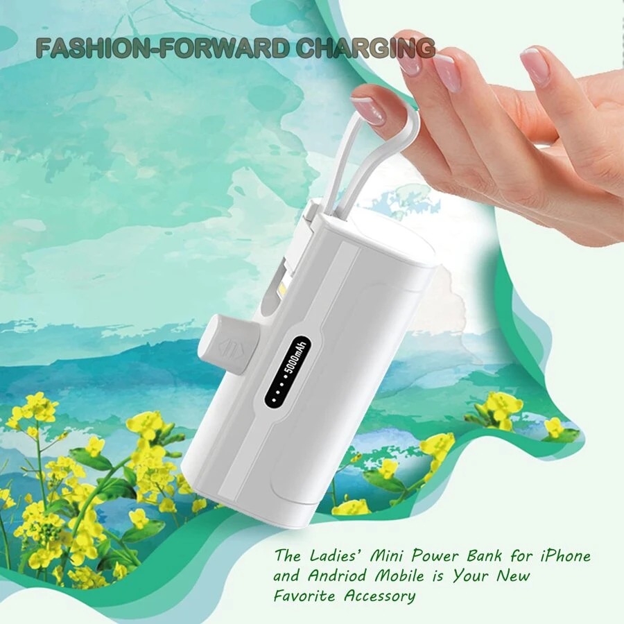🔥Last Day 50% OFF - 5000mAh portable power bank📱🔋⚡️