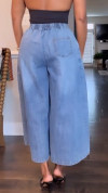 Ladies' Water Washed Loose Casual Jeans