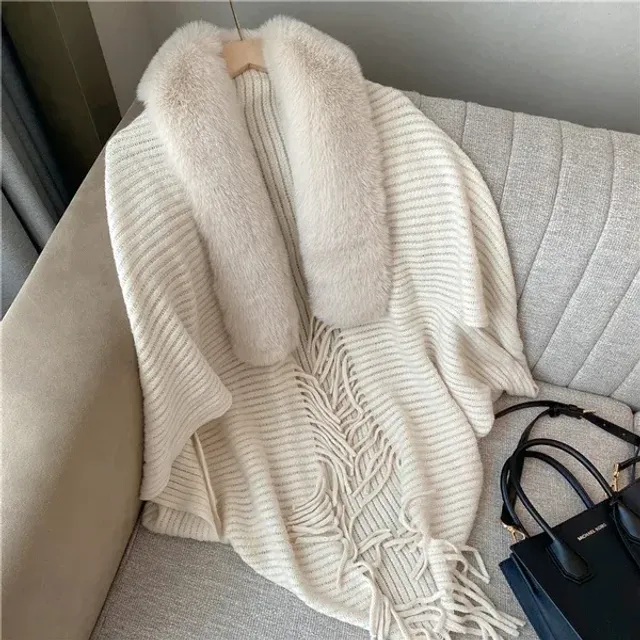 🎄TikTok Christmas Sale - 70% OFF🎄Knitting Thick Women's Loose Shawl