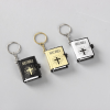 🙏1:12 Mini Bible Flip Book KeyChain