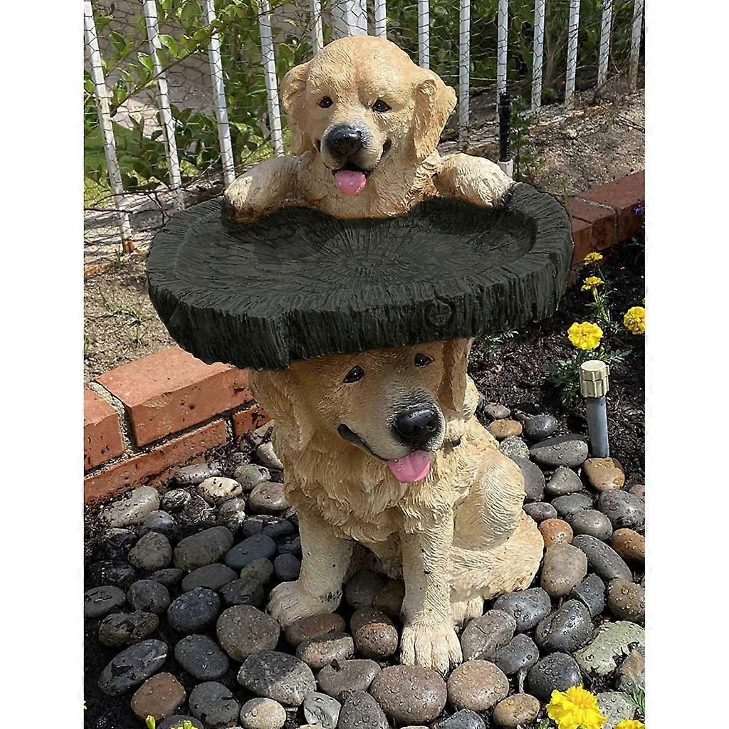 🐝Labor Day Deals: 50% OFF! Puppy Bird Feeder Outdoor Decorative Ornaments