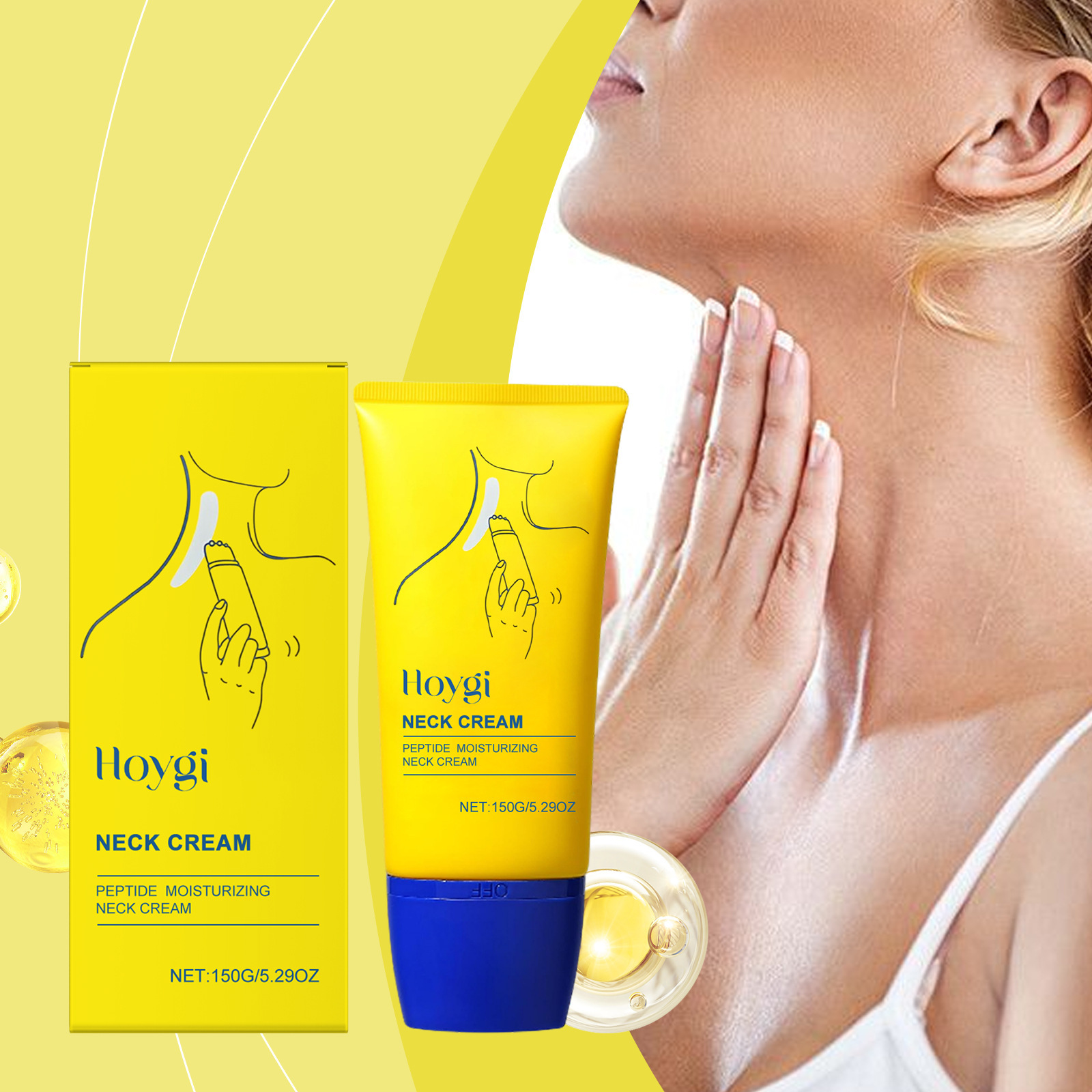💕Hot sale 49% OFF💖Neck Firming Cream, Tighten and Lift Neck Cream for Crepey Skin