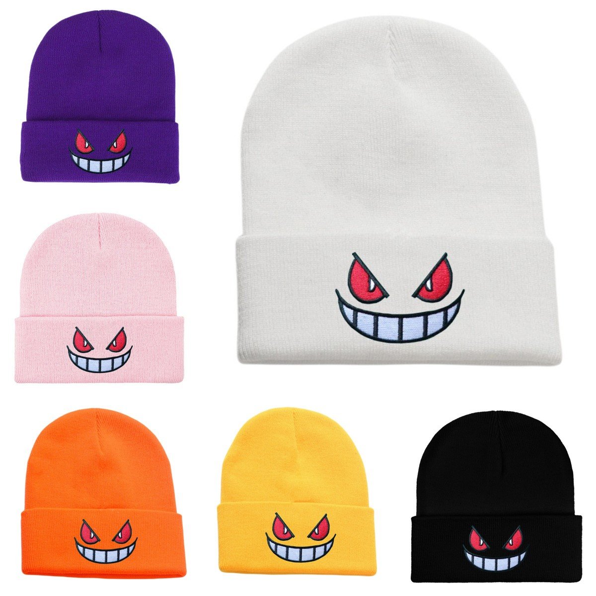 (🔥HOT SALE NOW 49% OFF) - Anime devil embroidered beanie