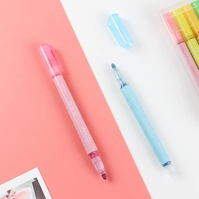 🎄⏰Last Day 49% OFF🎉 Double Line Outline Art Pen Marker Pen