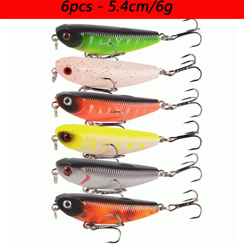 🎣 Summer Sale-50% OFF🐠Mixed Minnow Fishing Lure Set