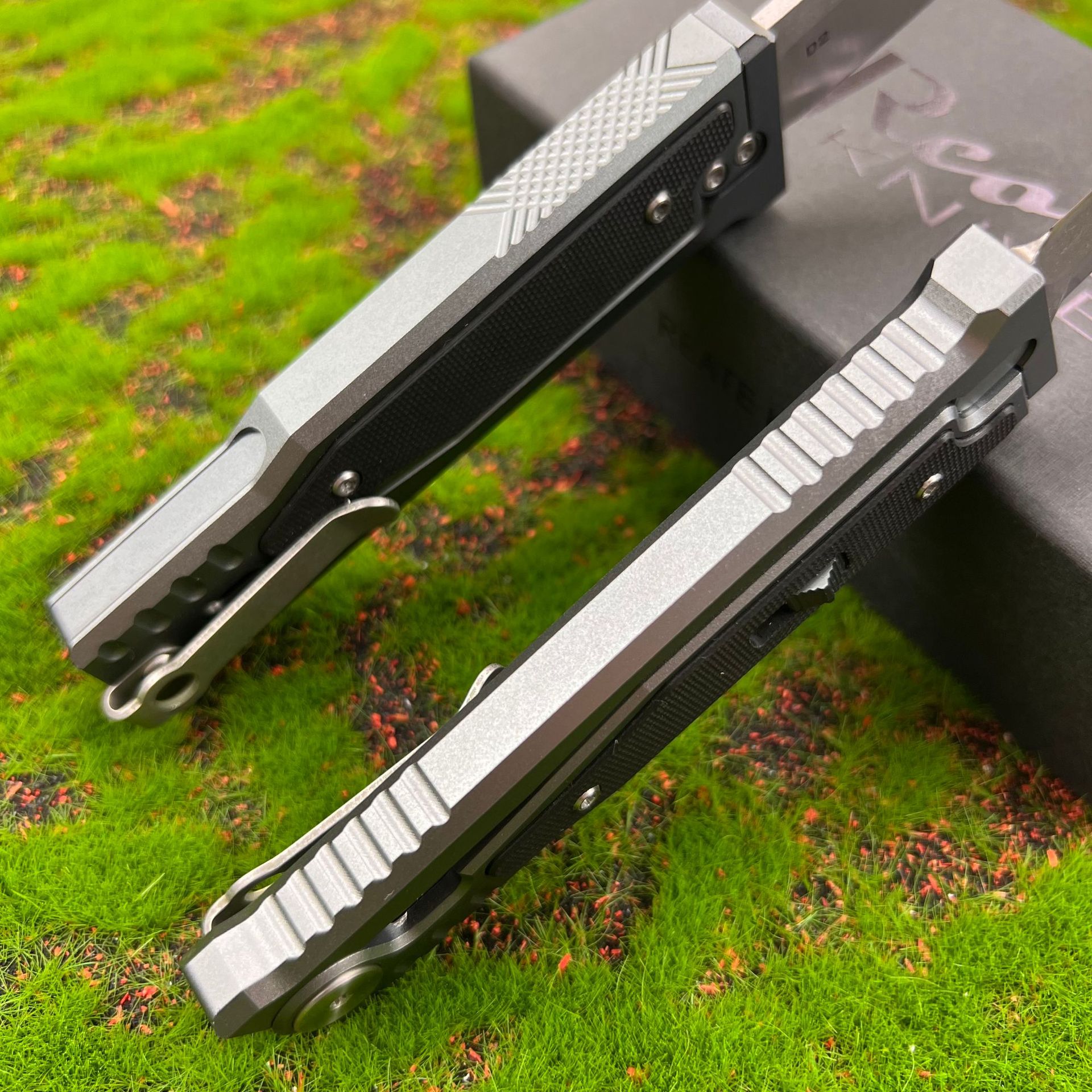 Aviation aluminum alloy Rite gravity knife D2 steel