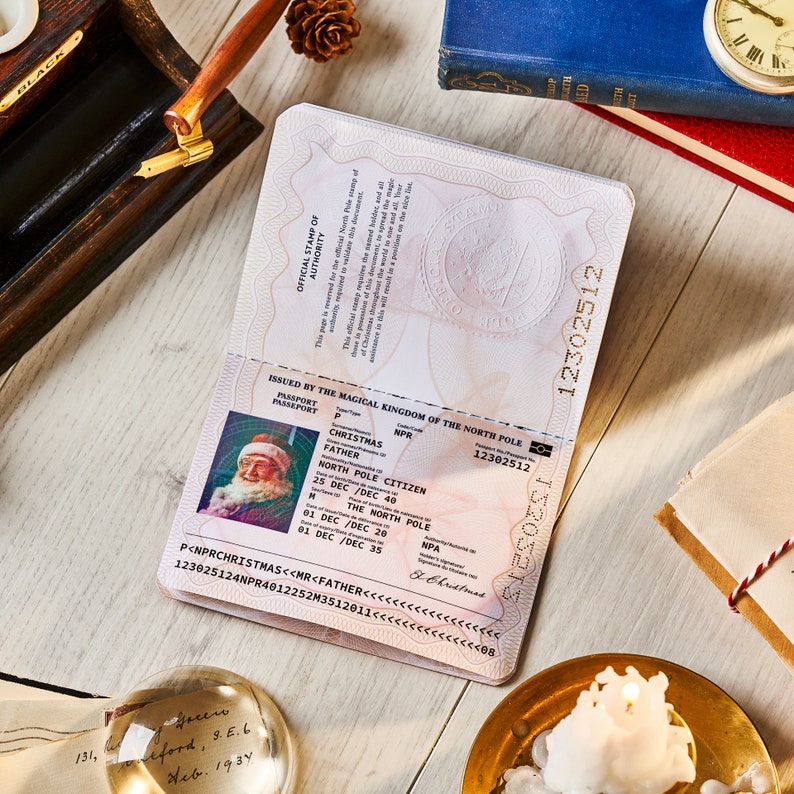 ✨Father Christmas’s (Santa Claus) Passport