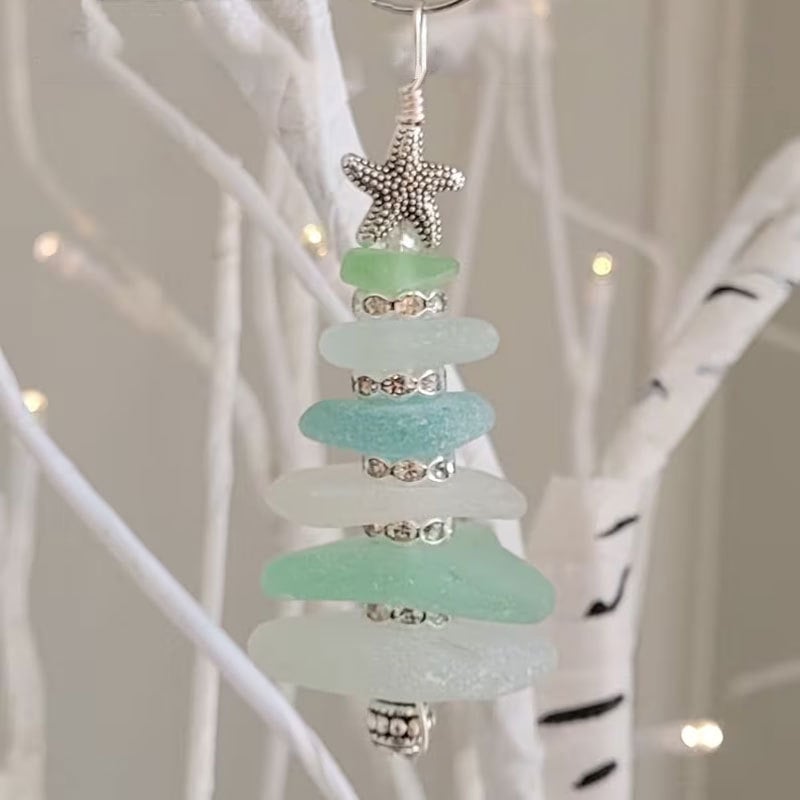 🎅Early Christmas Sale 49% OFF🎄 - Sea Glass Christmas Tree Ornament