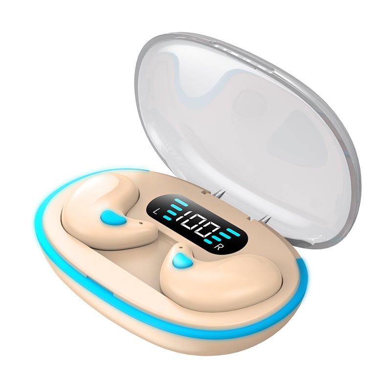 🏆Flash Sale 🔥20K+ SOLD!🔥Thin Earbuds for Small Ears: Comfortable for Sleep, Exercise - No Pressure, Low Delay, Long Life