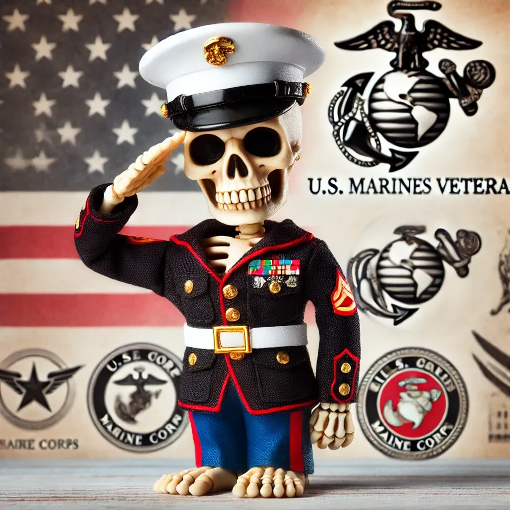 🎄Christmas Sale - 70% OFF🎁Veteran Tribute Skull