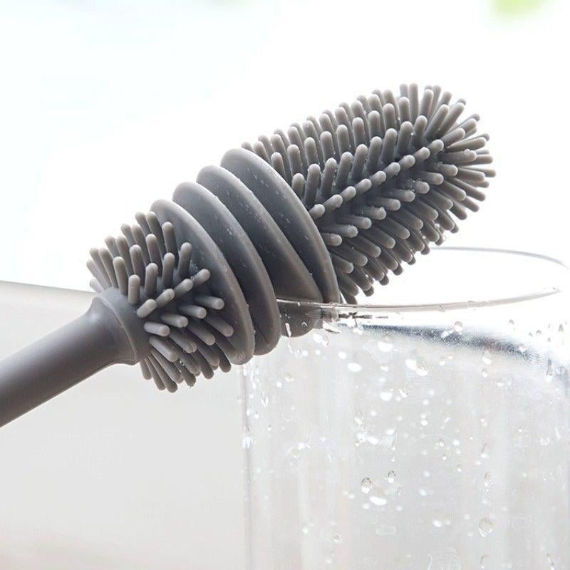 (🎄CHRISTMAS EARLY SALE-48% OFF)Silicone Long Handle Cup Brush (BUY 2 GET 1 FREE now)