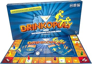 🍻 Drinkopoly – Das ultimative Partyspiel! 🎉 (KAUF 2, ERHALTE KOSTENLOSEN VERSAND)