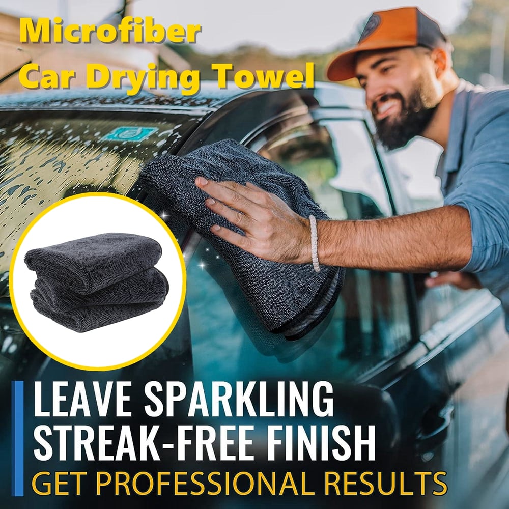 Last Day Promotion 70% OFF - 🔥Microfiber Car Drying Towel