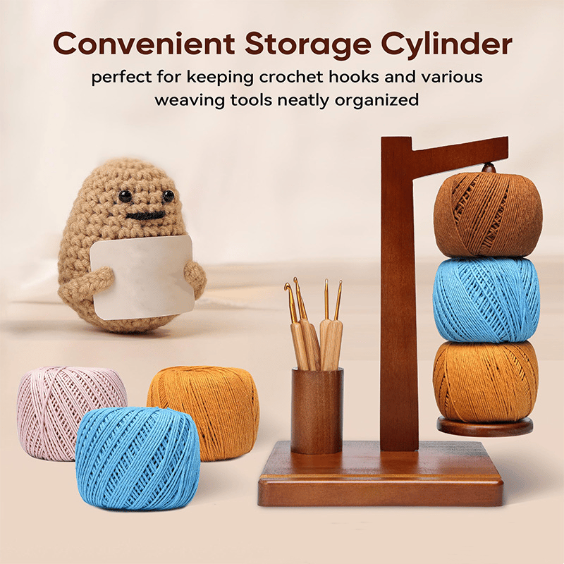 💥LIMITED TIME FLASH SALE💥-Wooden Yarn Spool Rack