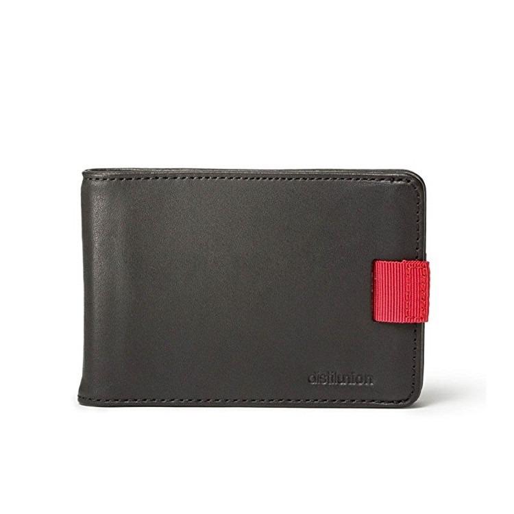 Extra-large capacity thin leather pull-wallet