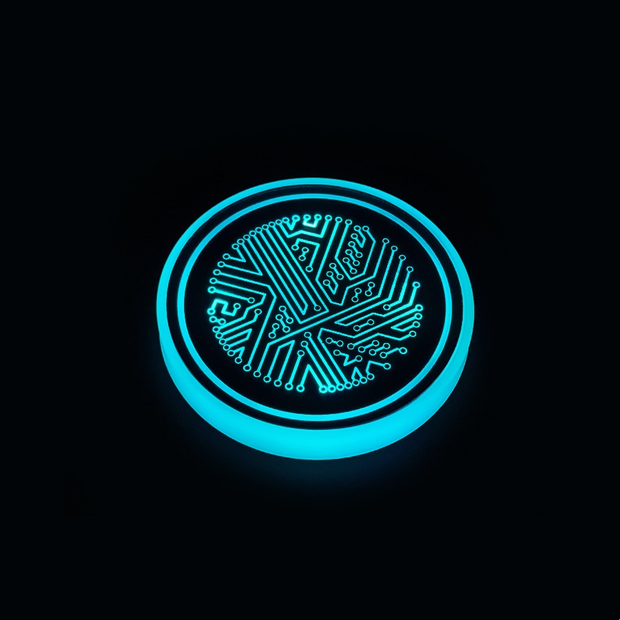 ⏰BUY 2 GET 1 FERE⚡LED Light Up Car Coaster