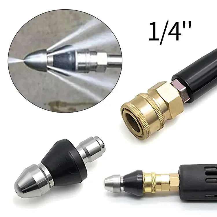 🔥father's day- 49% OFF🔥Sewer Cleaning Tools High Pressure Nozzles