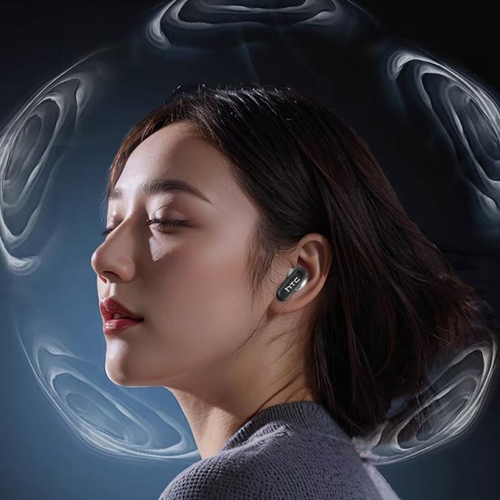 🔥HTC NE20 Bluetooth 5.4 Earphones🌀 LED Display High Fidelity Waterproof Wireless Earphones
