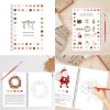🎄Christmas Watercolor Workbook
