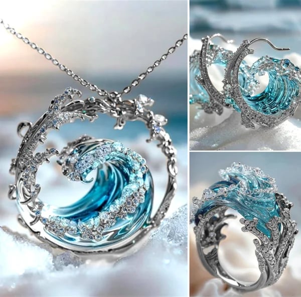 🔥LAST Sale 70% OFF - 🌊Ocean's Oath Jewelry Set